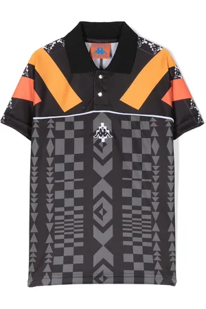 MARCELO BURLON X Kappa Poloshirt mit grafischem Print