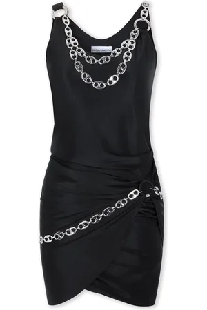 Paco rabanne Minikleid mit Zierkette