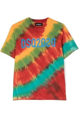 Dsquared2 T-Shirt mit Batikmuster