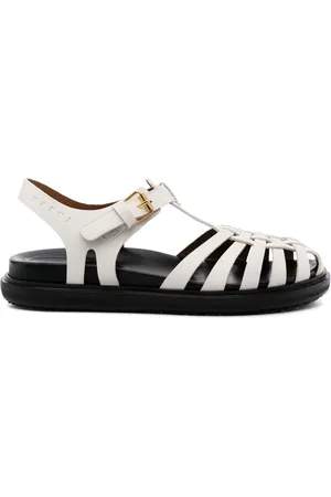 Marni Flache Riemchensandalen
