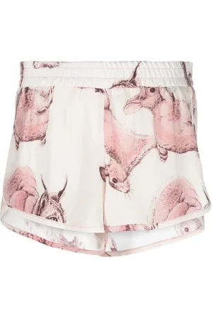 Stella McCartney Shorts mit Animal-Print