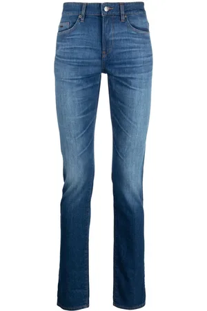 HUGO BOSS Halbhohe Slim-Fit-Jeans