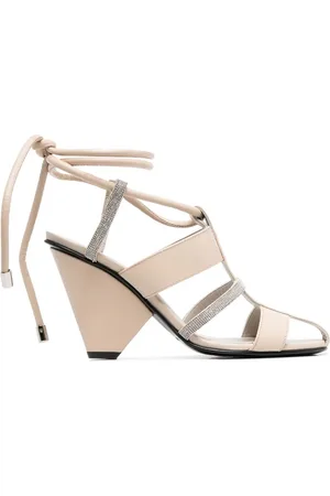 Fabiana Filippi Sandalen aus Leder 100mm