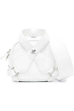 Courrèges Handtasche mit drapierten Riemen