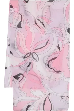 Pinko Schal mit Blumen-Print
