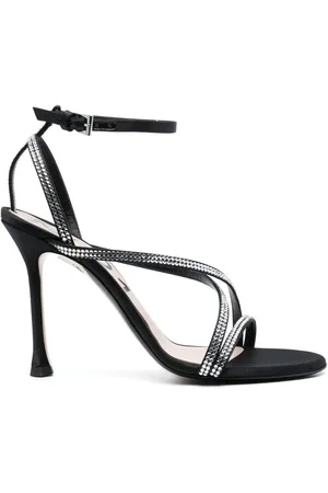 Nº21 Sandalen mit Kristallen 100mm