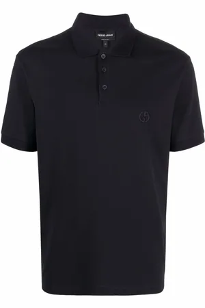 Giorgio Armani Poloshirt mit Logo-Stickerei
