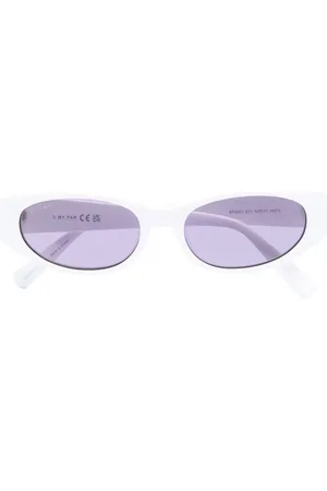 By Far Sonnenbrille mit eckigem Gestell