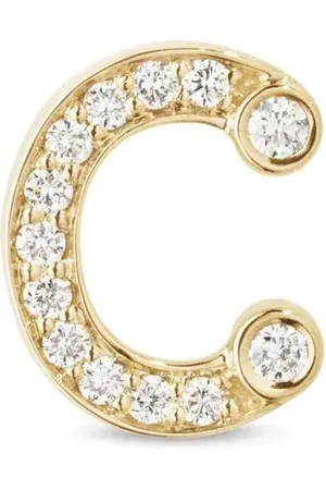 SOPHIE BILLE BRAHE 18kt Petite C Gelbgoldohrstecker