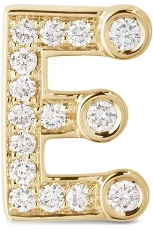 SOPHIE BILLE BRAHE 18kt Petite E Gelbgoldohrstecker