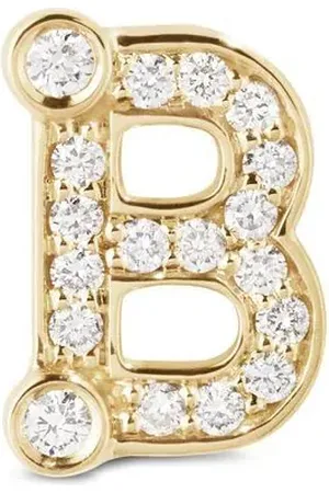 SOPHIE BILLE BRAHE 18kt Petite B Gelbgoldohrstecker