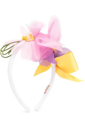MONNALISA Haarreif mit Blumenapplikation