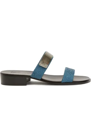 Giuseppe Zanotti Sandalen mit Schlangen-Effekt
