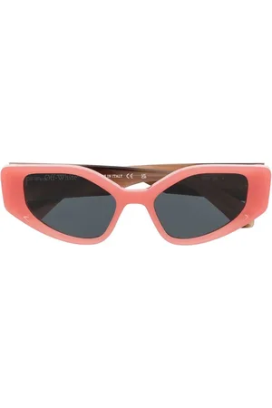 OFF-WHITE Eckige Memphis Sonnenbrille