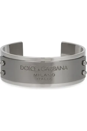 Dolce & Gabbana Armspange mit graviertem Logo