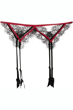 Kiki de Montparnasse Strumpfhalter mit Spitze