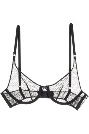 Kiki de Montparnasse Gehäkelter Demi-BH