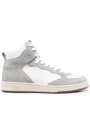 Ralph Lauren Court High-Top-Sneakers aus Wildleder