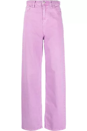 Calvin Klein Weite High-Waist-Jeans