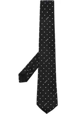 Moschino Seidenkrawatte mit Logo-Print