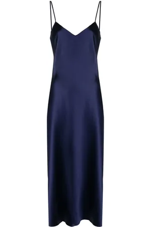 Ralph Lauren Midikleid mit V-Ausschnitt