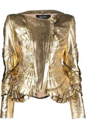Gucci 2010 metallische Jacke