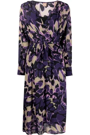HUGO BOSS Kleid mit Blumen-Print