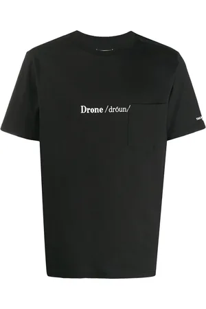 Takahiromiyashita The Soloist T-Shirt mit "Drone"-Print