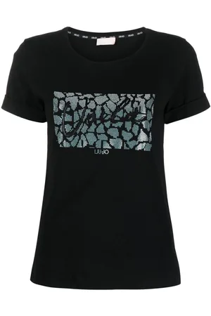 Liu Jo T-Shirt mit Logo-Verzierung