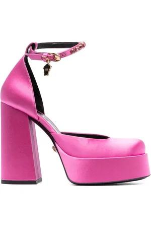 VERSACE Medusa Aevitas Pumps mit Kristallen