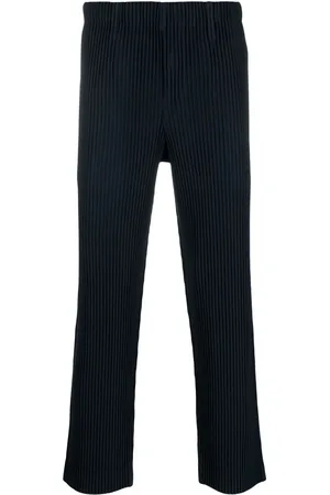 Issey Miyake Hose mit geradem Bein