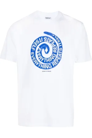 MARCELO BURLON T-Shirt mit Logo-Print
