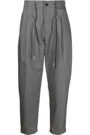 SONGZIO Halbhohe Bundfaltenhose