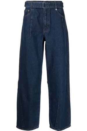 SONGZIO Straight-Leg-Jeans mit Abnähern