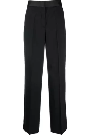 Calvin Klein Damen Stoffhosen - Hose mit hohem Bund