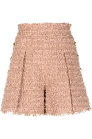 Balmain Klassische Tweed-Shorts