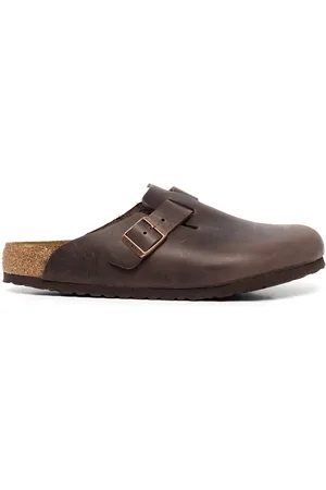Birkenstock Pantoletten mit Schnallenverschluss