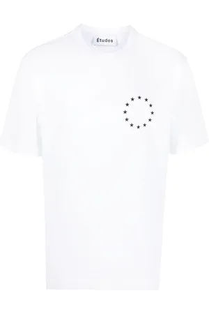 Etudes Wonder T-Shirt mit Europa-Print