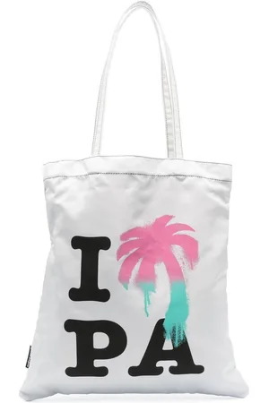 Palm Angels Shopper mit "I Love PA"-Print