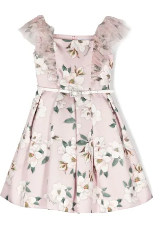 MONNALISA Ärmelloses Kleid mit Blumen-Print