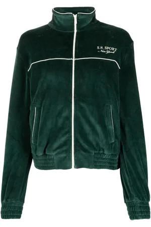 Sporty & Rich Sportjacke mit Logo-Print