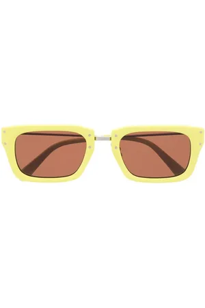 Jacquemus Sonnenbrille mit eckigem Gestell