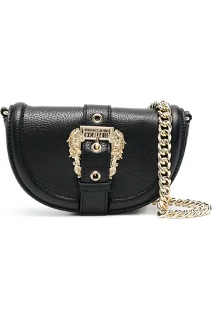 VERSACE Schultertasche mit Schnalle
