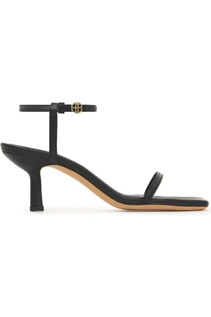ANINE BING Sandalen mit Logo-Schild
