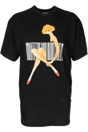 MOSTLY HEARD RARELY SEEN T-Shirt mit Barcode-Print