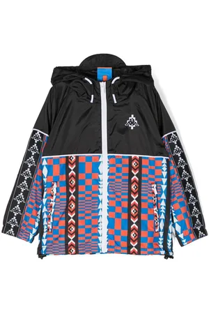 MARCELO BURLON Kapuzenjacke mit Logo-Print