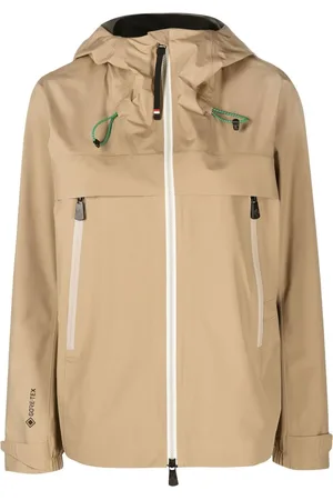Moncler Einreihiger Mantel mit Kapuze