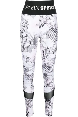 Philipp Plein Leggings mit Blumen-Print