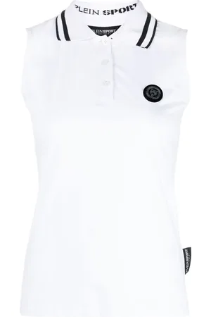 Philipp Plein Top mit Poloshirtkragen