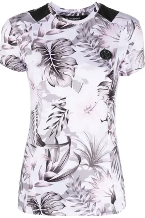 Philipp Plein Oberteil mit Logo-Schild